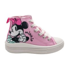 Zapatilla Loneta Suela Pvc Alta Minnie