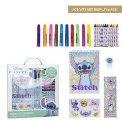 Set Papelería Coloreable Display Stitch
