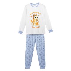 Pijama Largo Single Jersey Bluey