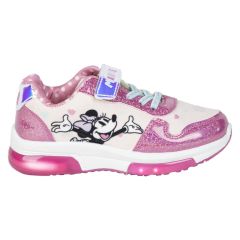 Deportiva Suela Pvc Con Luces Minnie