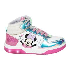 Deportiva Suela Pvc Con Luces Minnie