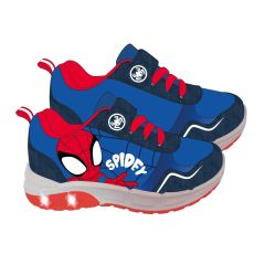 Deportiva Suela Pvc Con Luces Spidey