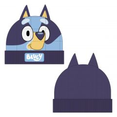 Gorro Punto Aplicaciones Bluey