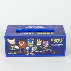 Set Papelería Coloreable Maletín Sonic Prime