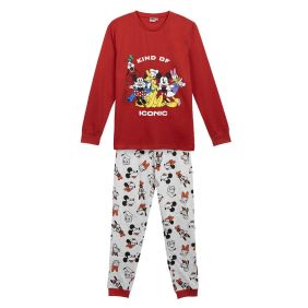 Pijama Largo Single Jersey Mickey