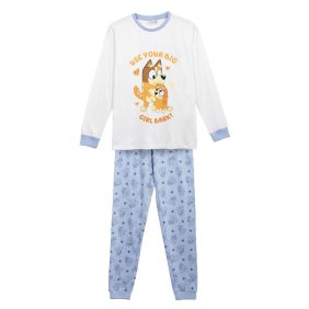 Pijama Largo Single Jersey Bluey