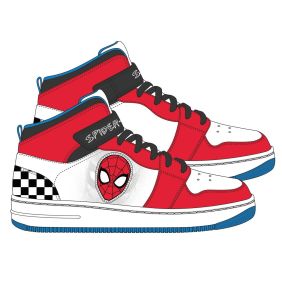 Deportiva Suela Pvc Spiderman