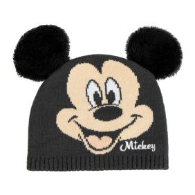 Gorro Punto Aplicaciones Mickey