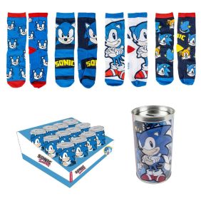 Pack Calcetines 4 Piezas Sonic