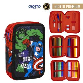 Plumier Con Accesorios Avengers