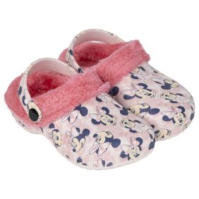 Zapatillas De Casa Zueco Borreguillo Minnie