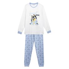 Pijama Largo Single Jersey Bluey