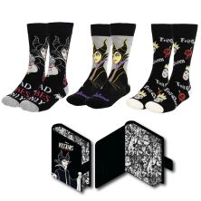 Pack Calcetines 3 Piezas Disney Villanas